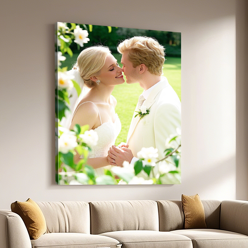 1 Pc Custom Photos with DIY Wo - Art Print Framed ulasan dan harga