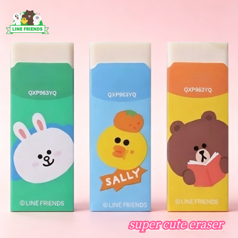 LINE FRIENDS BROWN cartoon cut - Erased Anime Merchandise ulasan dan harga