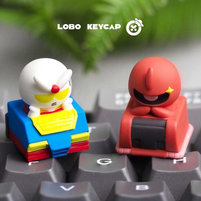 LOBO Chibi Gundam Zaku Artisan - Keycap Artisan Anime ulasan dan harga