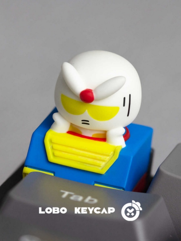 LOBO Chibi Gundam Zaku Artisan - Keycap Artisan Anime ulasan dan harga