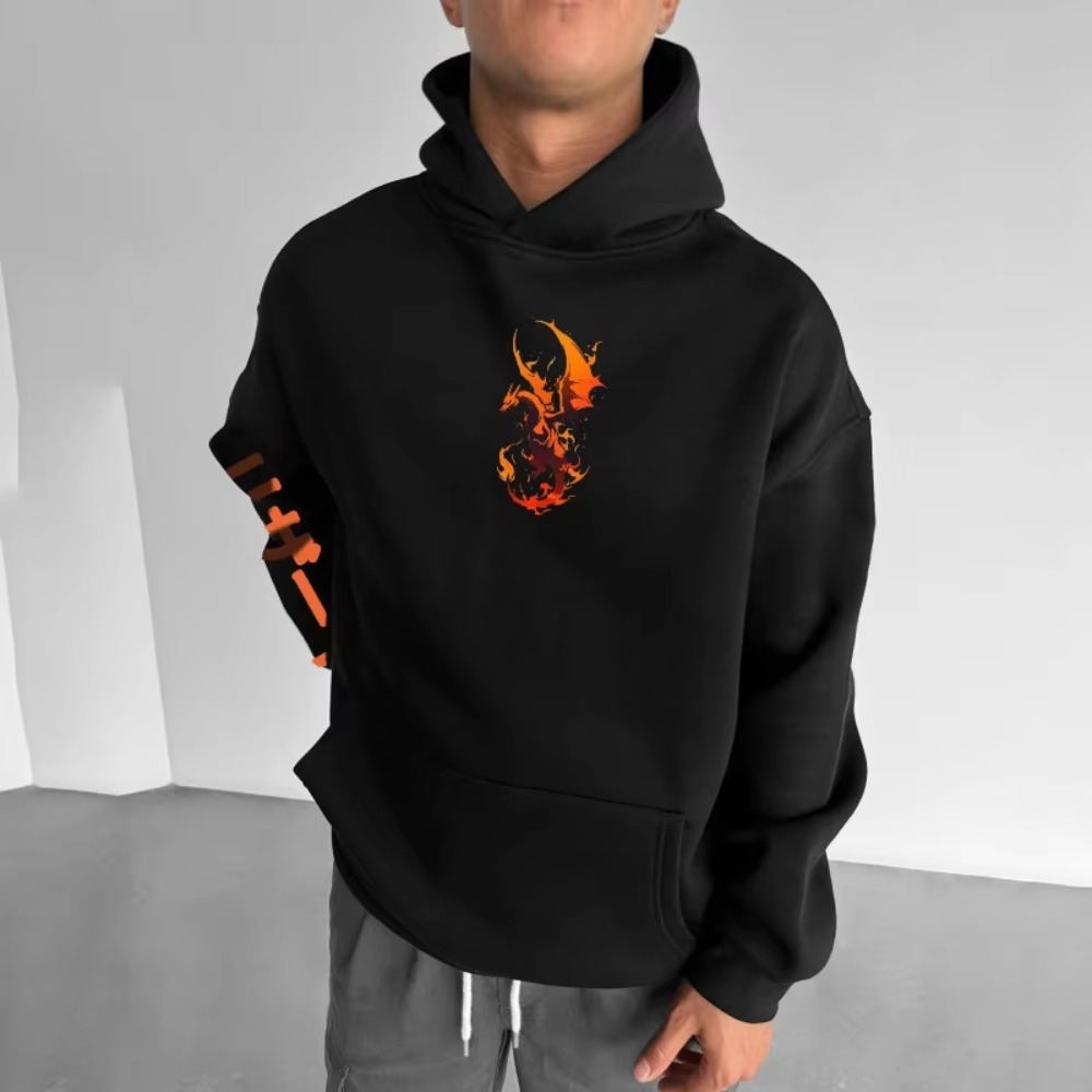 Pokemon Hoodie Charizard Print - Anime Merchandise Store In Japan ulasan dan harga