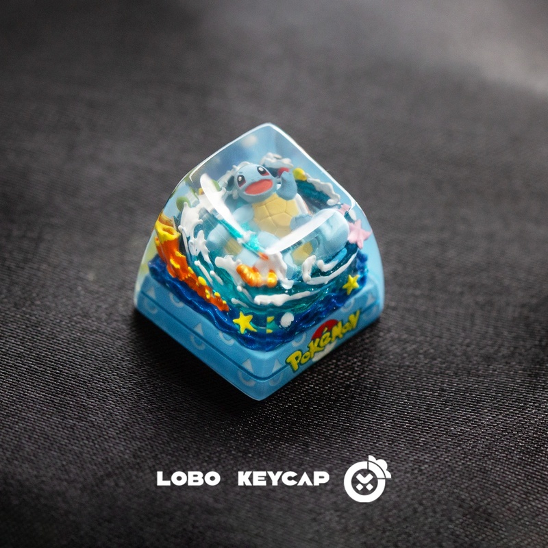 Pokemon Squirtle Bulbasaur Mec - Keycap Artisan Anime ulasan dan harga