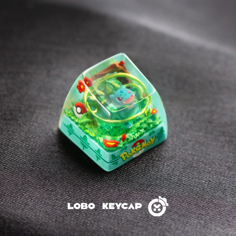 Pokemon Squirtle Bulbasaur Mec - Keycap Artisan Anime ulasan dan harga
