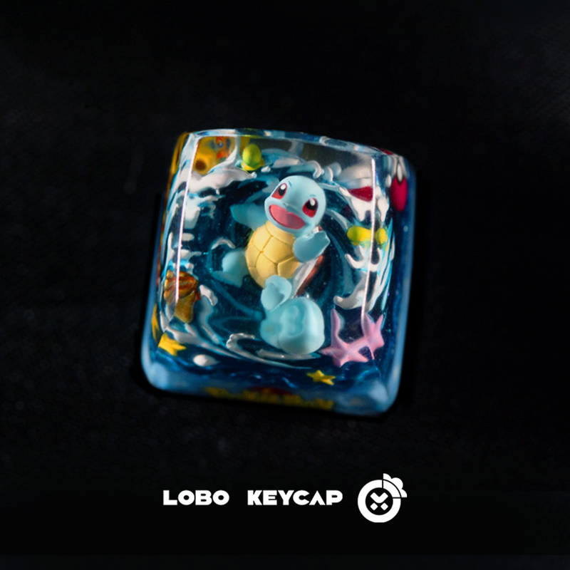 Pokemon Squirtle Bulbasaur Mec - Keycap Artisan Anime ulasan dan harga